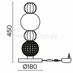 Настольный светильник Maytoni MOD301TL-L18G3K