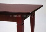 Стол Моцарт 120 + 4 стула Рич орех, серый